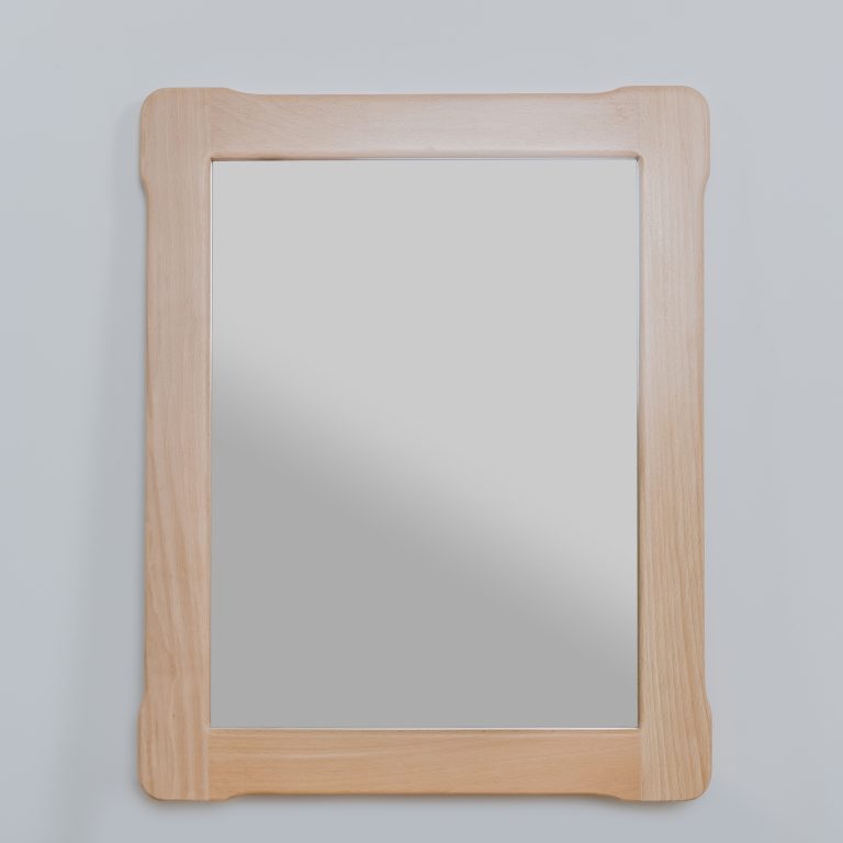 Montessori Small Mirror with wooden frame